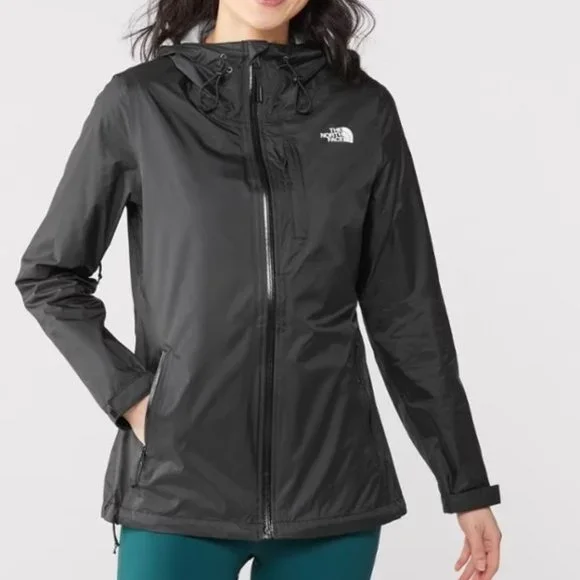 The North Face Jackets Coats Black North Face Rain Jacket